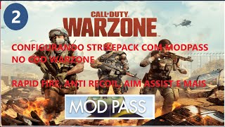 Como Configurar os Mods no Strike Pack com Modpass no COD Warzone PS4 / Xbox One - PT-BR - Parte 2