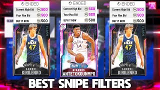 BEST FLASH 4 SNIPE FILTERS! HOW TO EASILY BE A MT MILLIONAIRE! NBA 2K20 MyTeam