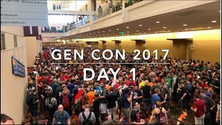 Gen Con 2017: Day 1