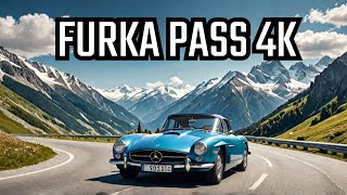 Experience the BEST Scenic Drive EVER on Furka Pass in 4K!