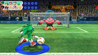 Mario & Sonic at the Rio 2016 Olympic Games Football Jet, Mario, Luigi and Yoshi