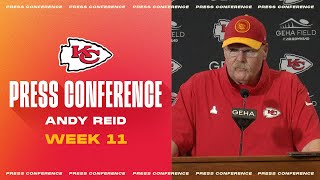 Andy Reid: “I think we’re shooting ourselves in the foot” | Week 11 Press Conference