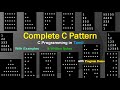 Complete C Programming Pattern in C with Simple Method !!! | C Pattern in Tamil