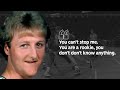 Larry Bird's Most SAVAGE Moments