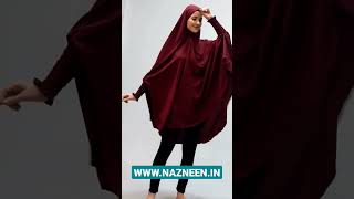 Nazneen long smoking sleeves #trending #stylish #readytowear #khimer #hijab #naqab #jilbab