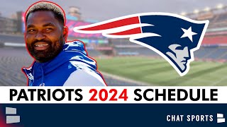 New England Patriots 2024 NFL Schedule, Opponents And Instant Analysis
