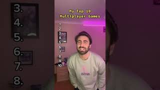 My top 10 Multiplayer  games of all time! #shorts