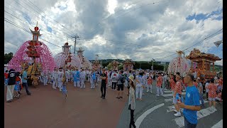 令和五年 秩父川瀬祭 八町会川瀬入り総集編