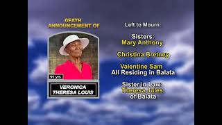 Veronica Theresa Louis long