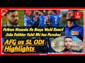 Pathum Nissanka Smashes Historic unbeaten ODI Double ton|| AFG vs SL Highlights#slvsafg