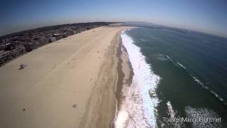 Venice Beach - Aerial View 4k