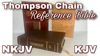 KJV \u0026 NKJV Thompson Chain Reference Bibles from Zondervan