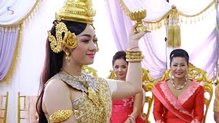 របាំជូនពរ, Cambodia traditional dance in cut hair by Best Solution 2021