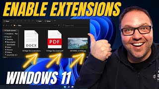 How to Show File Extensions Windows 11