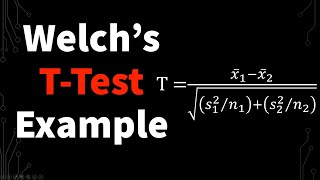 Welch's T Test
