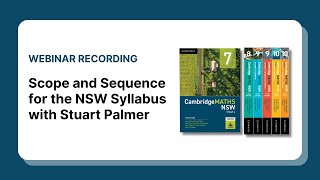 Webinar: Scope and Sequence for the NSW Syllabus with Stuart Palmer