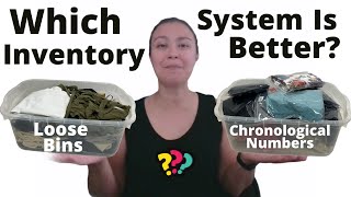 WHICH INVENTORY SYSTEM IS BETTER? | Poshmark Inventory System | Poshmark Inventory Storage