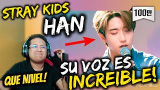 Analizando la INCREIBLE voz de HAN de Stray Kids! | Rockero Reacciona y Analiza a STRAY KIDS!