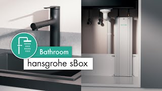 hansgrohe sBox - smart solution underneath the sink