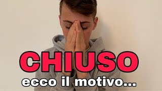 YOUTUBE MI HA CHIUSO INGIUSTAMENTE IL CANALE!