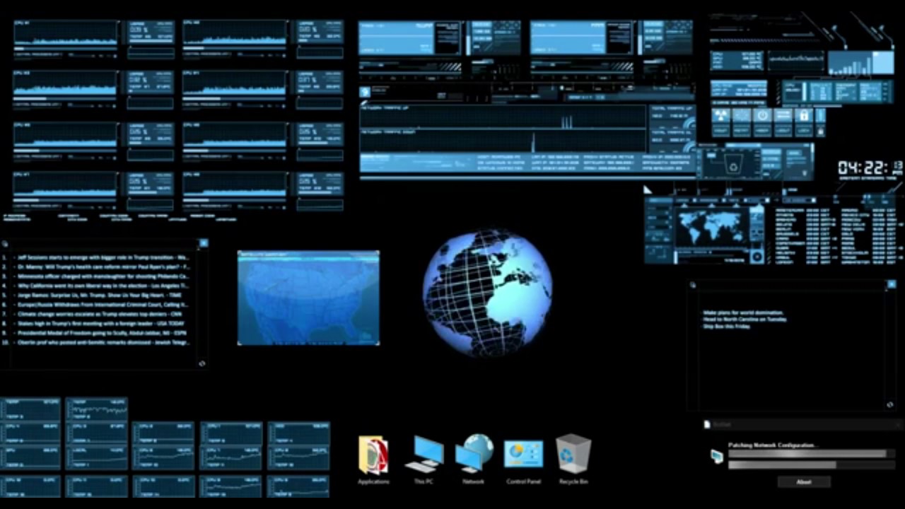 Hacker Theme Youtube