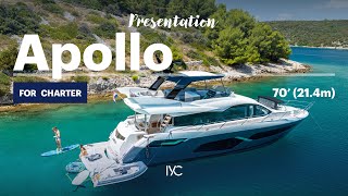 APOLLO | Reach the most secluded Croatian shores with the 70' (21m) Sunseeker | For charter with IYC