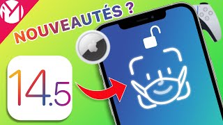 iOS 14.5: Les Nouveautés: FaceID avec Masque, Arme Anti-Facebook, Manette PS5, Airtags, emojis, ...