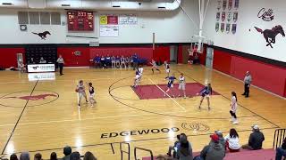 Edgewood 8th grade girls basketball vs John Wooden MS 02/06/23