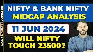 NIFTY PREDICTION FOR TOMORROW| 11 JUNE | BANK NIFTY PREDICTION| NIFTY LIVE TRADING| NIFTY TOMORROW