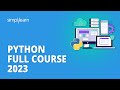 🔥 Python Full Course 2023 | Learn Python Programming In 12 Hours | Python For Beginners |Simplilearn