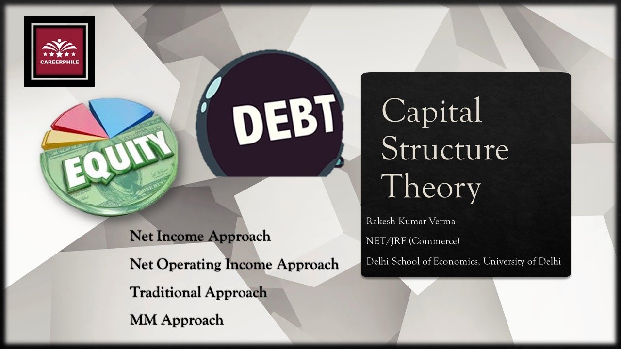 Capital Structure Theory | NI Approach | NOI Approach | Traditional ...