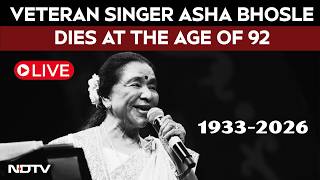 Asha Bhosle Dies | Asha Bhosle Dies At 92 | Legendary Singer Asha Bhosle No More