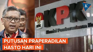 Putusan Praperadilan Hasto Lawan KPK Digelar Hari Ini