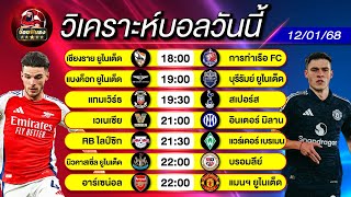 วิเคราะห์ฟุตบอลวันนี้ ทีเด็ดดูบอลหลังบ้าน SS 5 EP 945 วันอาทิตย์ที่ 12 มกราคม 2568