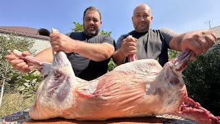 Lamb with Rice in a Tandoor! Cooking with the Famous BIG CHEF 🔥