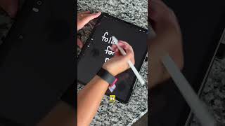 Here an easy way to animate handwritten txt! #editingtutorial #editing #tutorial #procreate