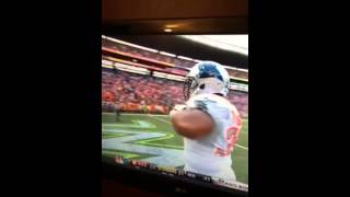 He did that Nae Nae after the touchdown (pro bowl 2014)