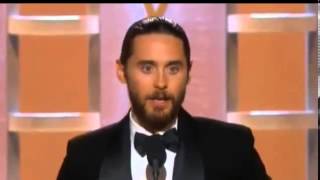 Jared Leto Wins Golden Globe Awards 2014 | HD