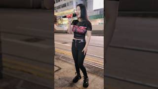 婷婷(香港三公主)🎶🎼🎤~音樂共享〈桃花朵朵開〉旺角-2024.02.18