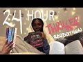 only reading thrillers for 24 hours!! (reading vlog)