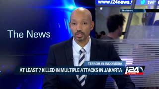 At least 7 killed in multiple attacks in Jakarta, Indonesia