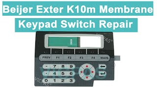 For Beijer Exter K10m Membrane Keypad Switch Repair Parts Replacement