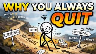 Why You Can't Stay Consistent: The Real Psychology of Laziness