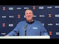 citrus bowl bid illini coach bret bielema press conference