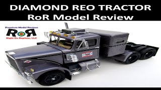 Diamond Reo Tractor 1:25 Scale AMT #719  -Model Kit Build & Review