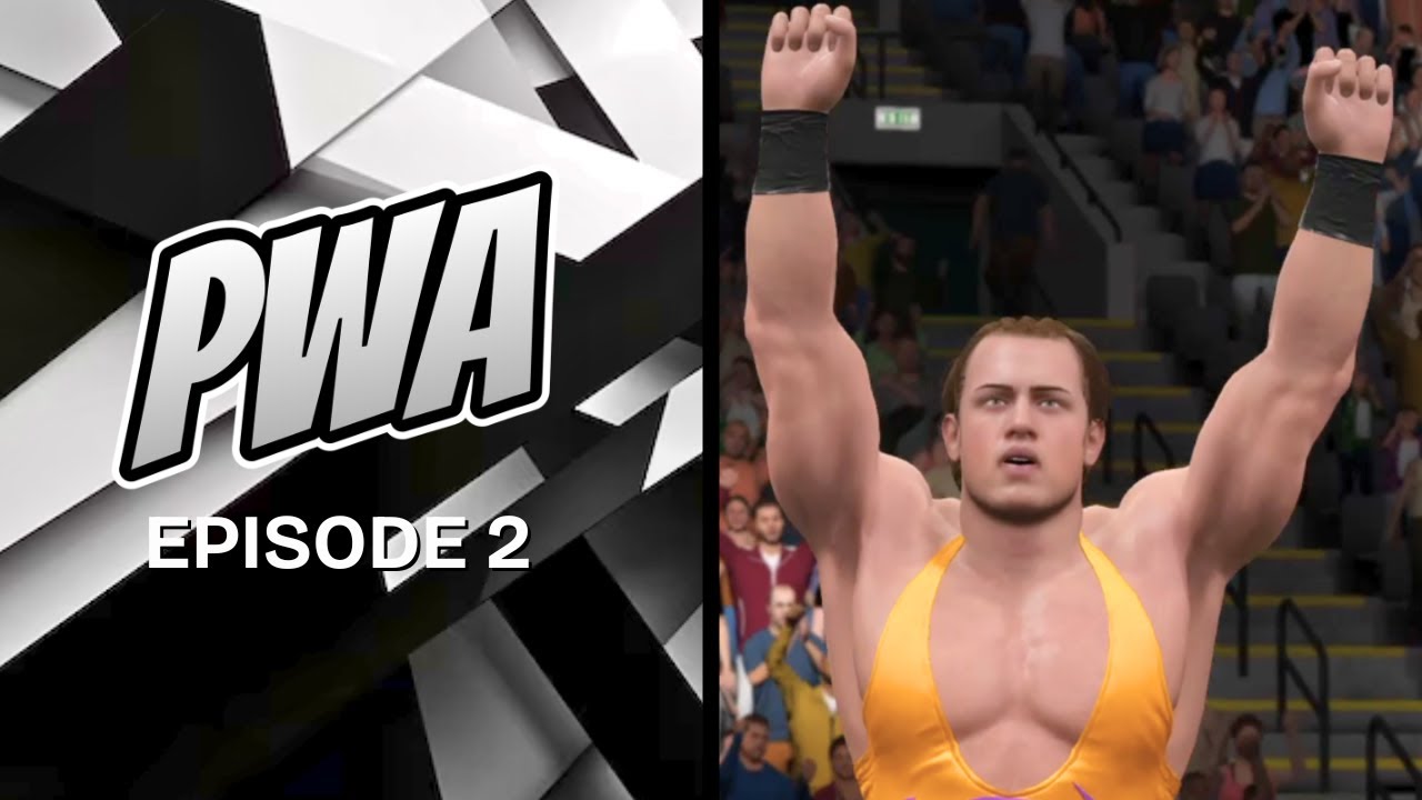 Pwa Wrestling Episode 2 A Wwe 2k17 Caw Wrestling Show Youtube