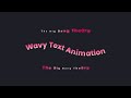 Learn How to Create a Wavy Text Animation with HTML & CSS: A Step-by-Step Tutorial