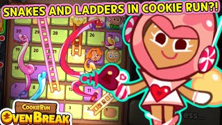 SNAKES AND LADDERS IS BOTH RIGGED AND SATISFYING! (Cookie Run: OvenBreak)