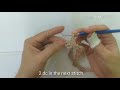 เสื้อถักลายแจกัน ep.1 how to crochet a blouse no.st001