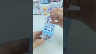 DIY Squishy Móc Khóa Hộp Sữa Bò Sữa Hàn Quốc // Quyển Sách Nhỏ